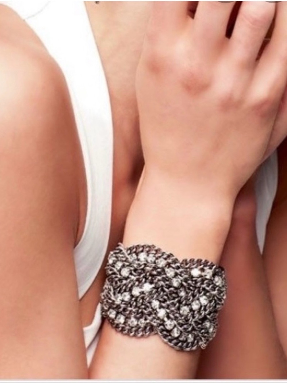 NWOT-Stella & Dot Petra Braided Bracelet